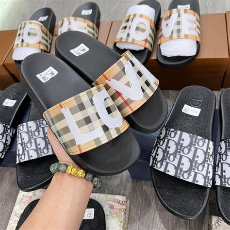 shopee Burberry dép